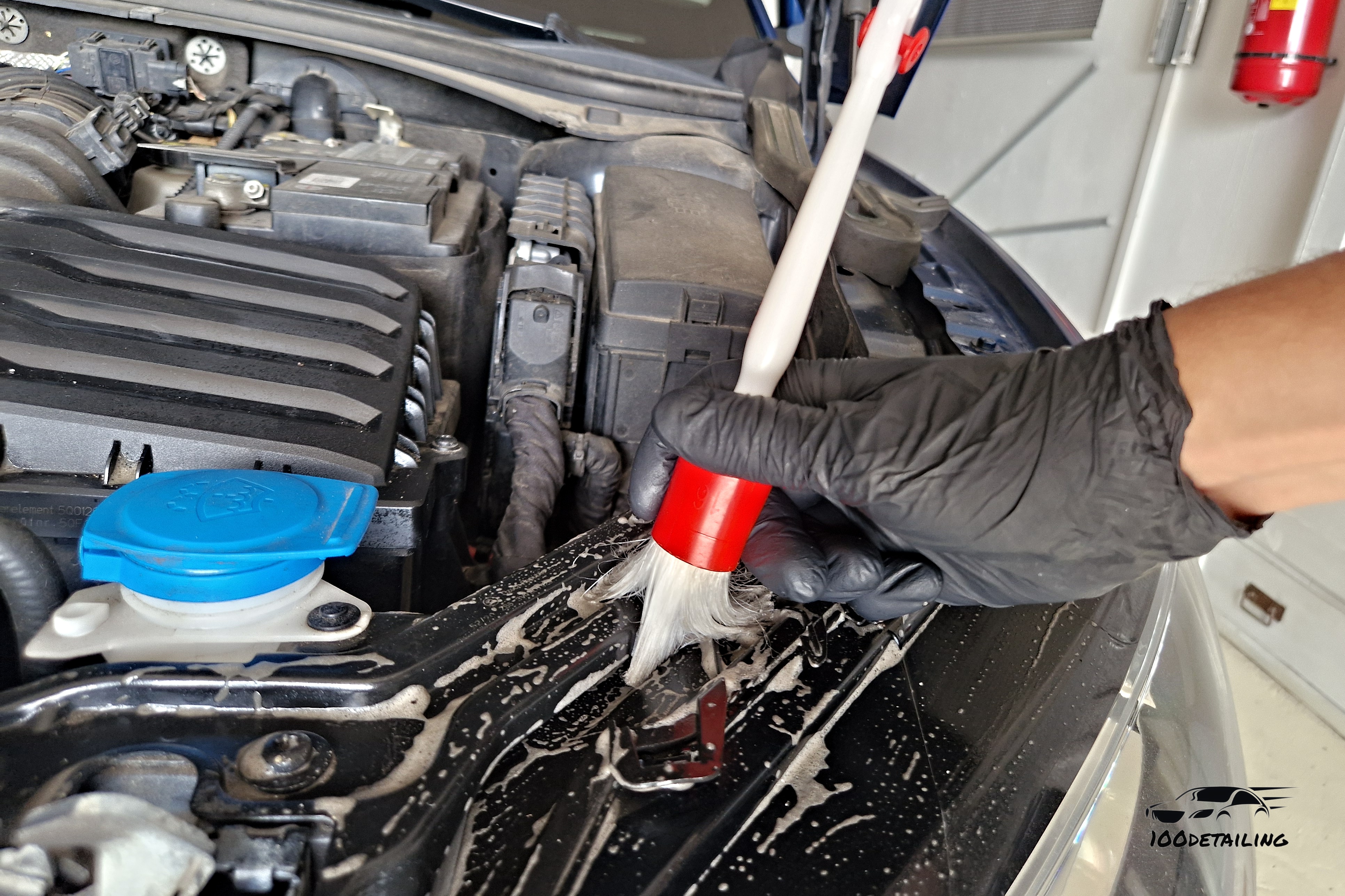 Soft99 Detailing Brush Red 24 mm detailingový štětec